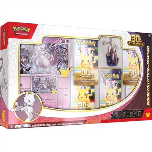 30th Celebration - Figure Collection - Mewtwo - Pokemon kort
